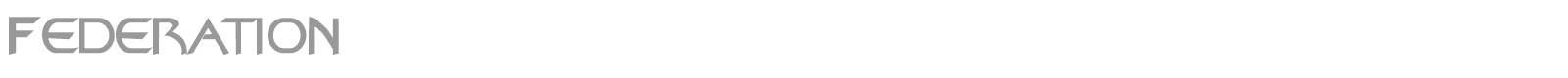 Federation font preview